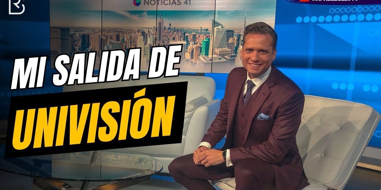 MI SALIDA DE UNIVISIÓN. Llegó la hora de decirles qué pasó y hacia dónde vamos. #RafaelBelloShow