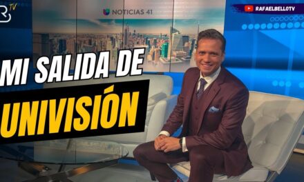 MI SALIDA DE UNIVISIÓN. Llegó la hora de decirles qué pasó y hacia dónde vamos. #RafaelBelloShow