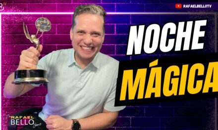 Noche mágica!! Llegó Antonella y el Premio Emmy más importante de mi carrera | #RafaelBelloShow