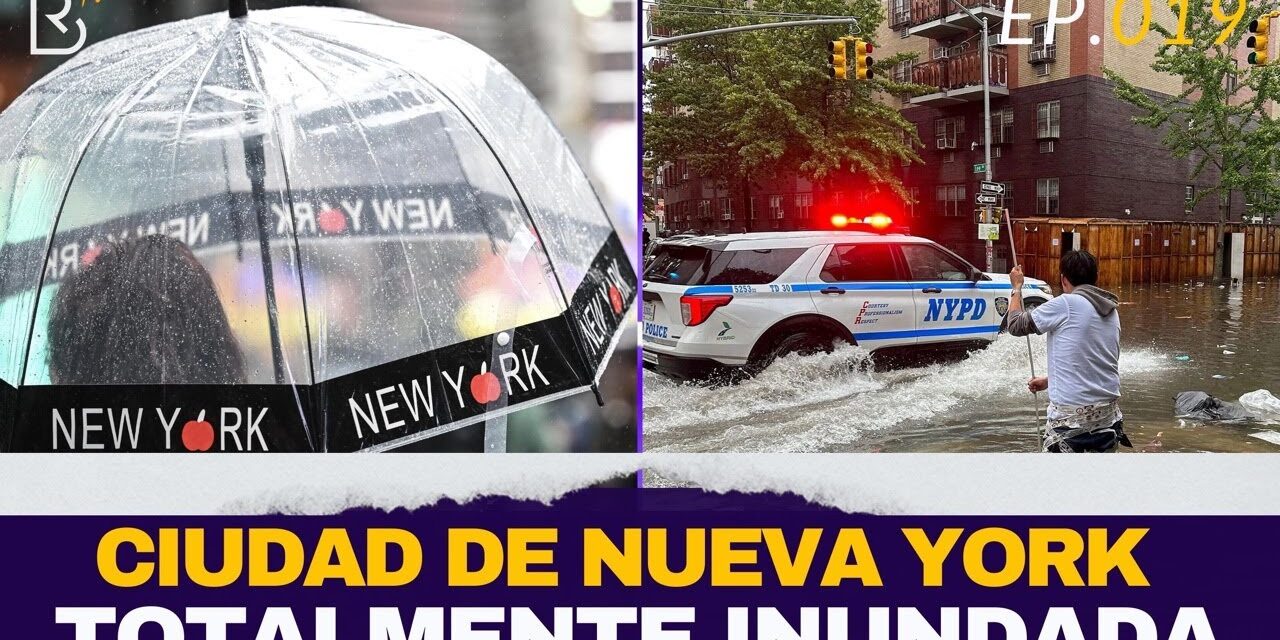 Emergencia en New York City. Fuertes lluvias inundan la ciudad | #RafaelBelloShow #live