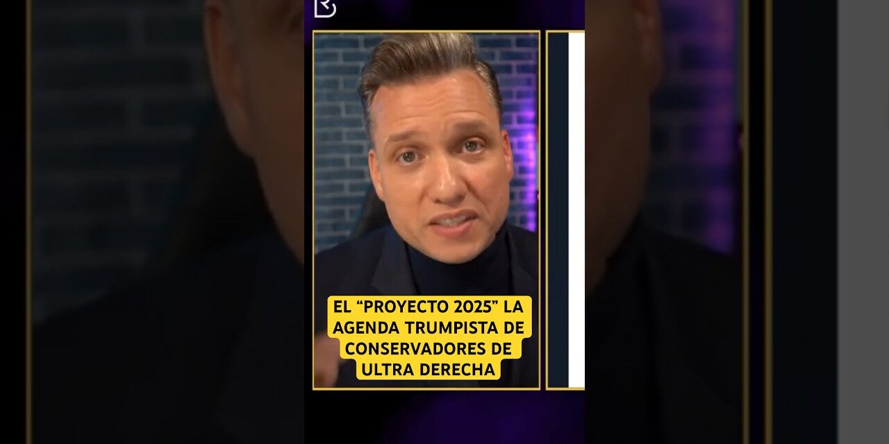 Conservadores buscan reestructurar gobierno con “proyecto 2025” de carácter Trumpista #shorts #trump