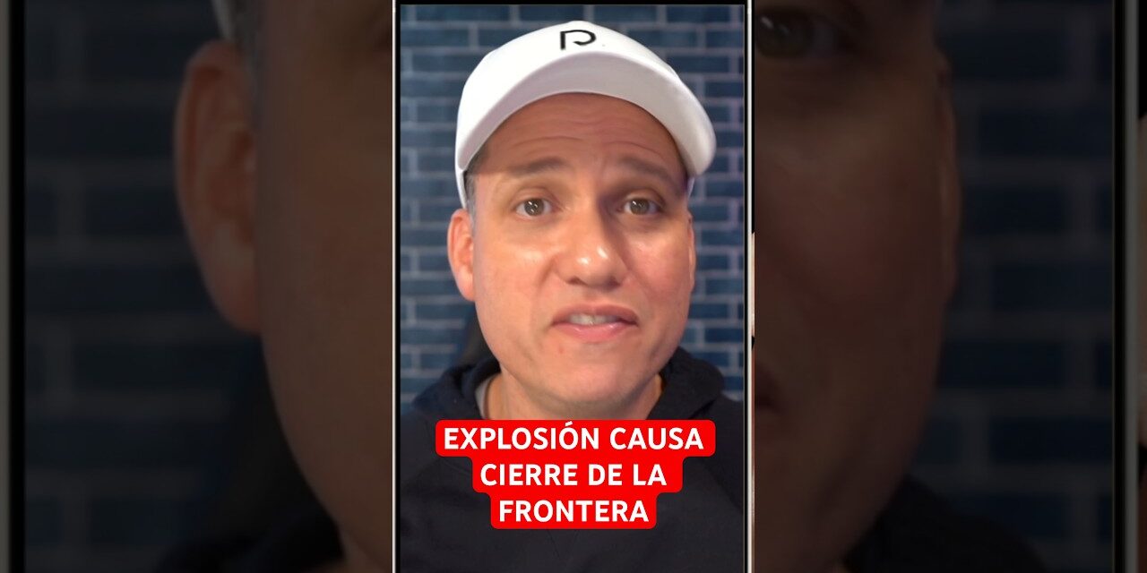 ¿EXPLOSI0N TERR0RISTA? DOS MUERT0S Y EL CIERRE DE LA FRONTERA DE ESTADOS UNIDOS CON CANADA. #shorts