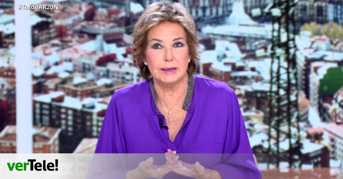 Ana Rosa no habló del nuevo Gobierno ni de política este lunes, y la audiencia de 'TardeAR' mejoró