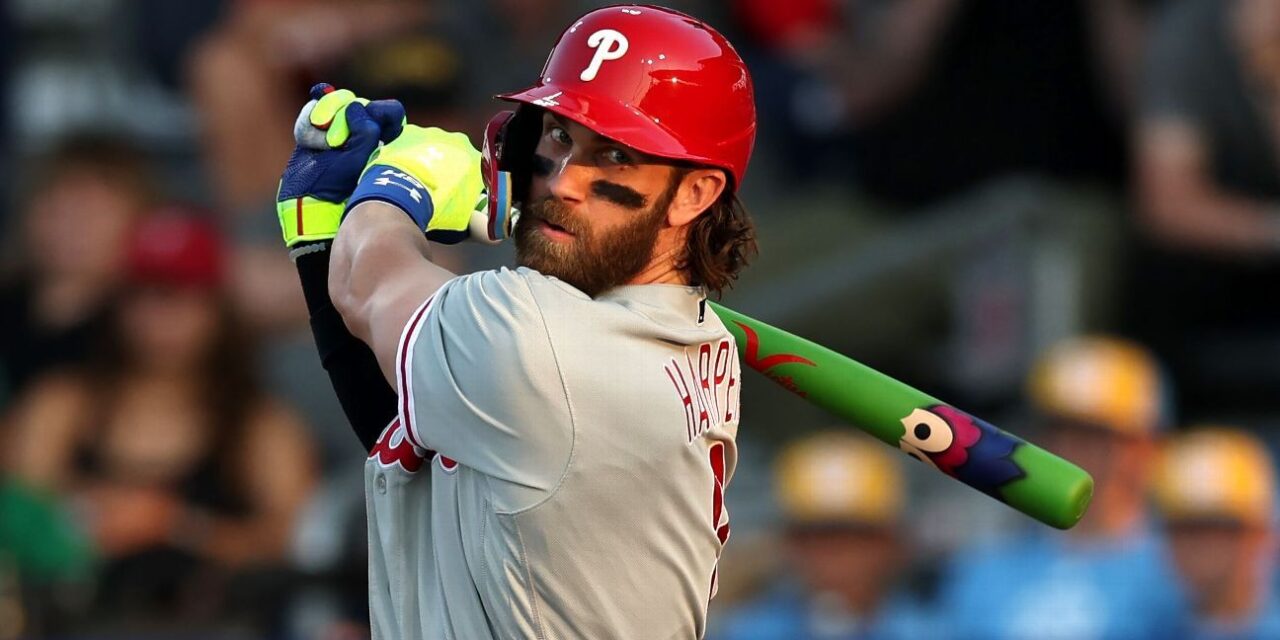 Bryce Harper será 1B de tiempo completo;  Los Filis dejan atrás a Hoskins