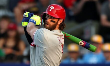 Bryce Harper será 1B de tiempo completo;  Los Filis dejan atrás a Hoskins