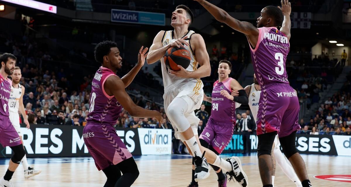 Carlos Alocén vuelve a jugar con el Real Madrid 651 días después de su lesión |  Baloncesto |  Deportes