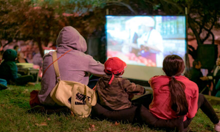 Cine al parque en Usaquén