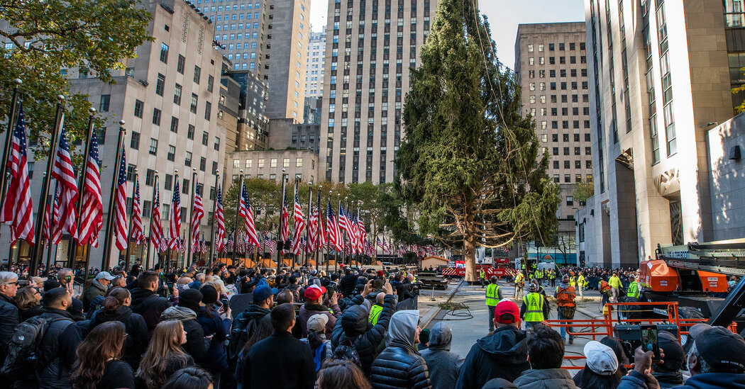 Cómo ver la iluminación del árbol de Navidad del Rockefeller Center