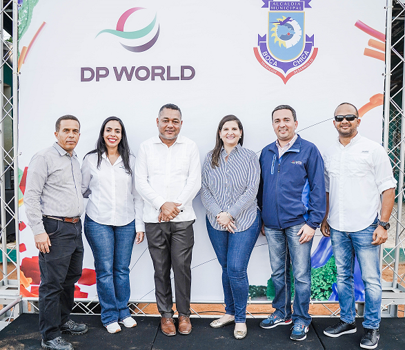 DP World Dominicana entrega infraestructura eléctrica obra Juan Alberto Ozoria de Boca Chica