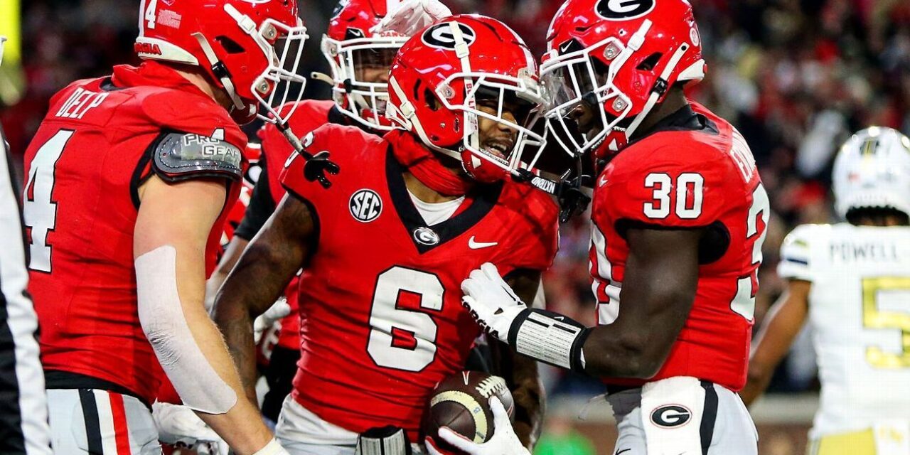 Dentro de la notable racha ganadora de 29 juegos de Georgia