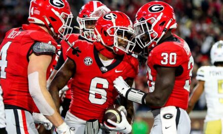 Dentro de la notable racha ganadora de 29 juegos de Georgia