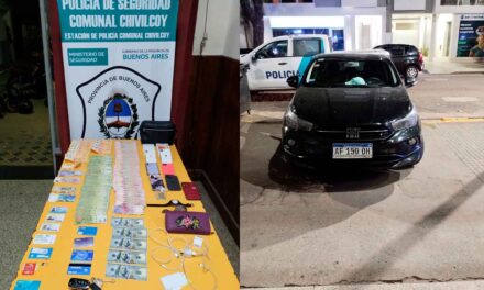 Detienen a dos sujetos de nacionalidad dominicana ya una argentina, por ser autores de varios delitos con dólares falsos