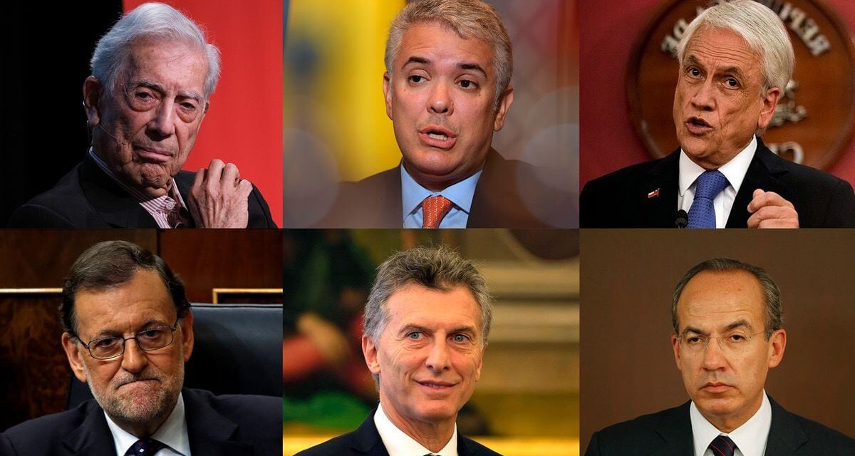 El Nobel Vargas Llosa y los expresidentes Rajoy, Duque y Piñera piden el voto para el ultraderechista Milei en Argentina