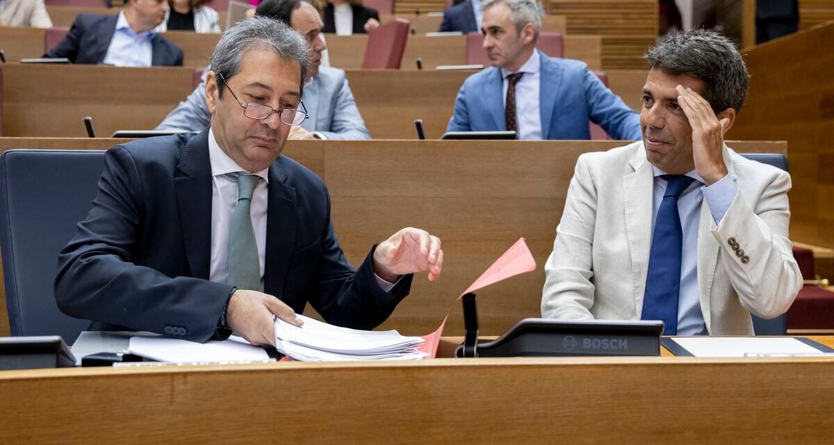 El PP choca con Vox por la posible condonación de la deuda valenciana por el Gobierno |  Comunidad Valenciana |  España