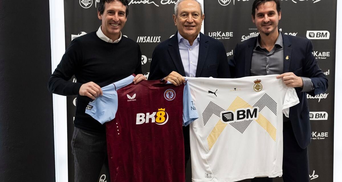 El Real Unión de Unai Emery se vincula al Aston Villa |  Fútbol |  Deportes