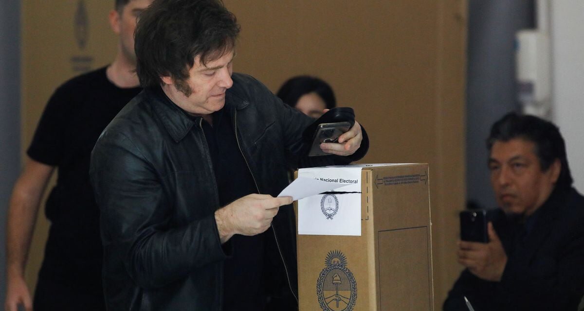 Elecciones en Argentina en vivo: votaciones, participación y resultados de la segunda vuelta de las presidenciales |  El 30% del padrón ha votado para las doce del mediodía