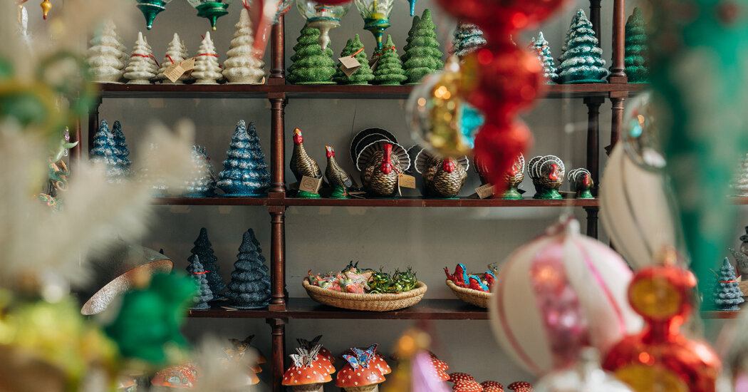 En John Derian, la Navidad comenzó en septiembre