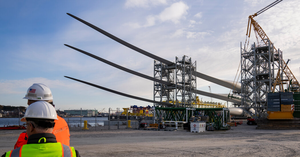Enormes turbinas pronto traerán la primera energía eólica marina a los neoyorquinos