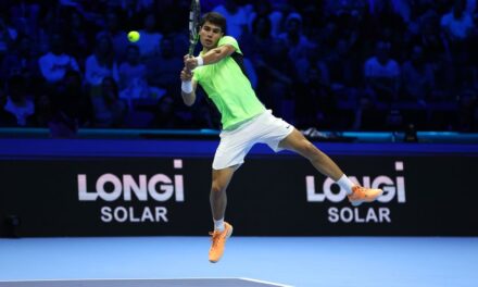 Finales ATP, en directo |  Alcaraz rompe el servicio a Medvedev en el primer set |  Tenis |  Deportes