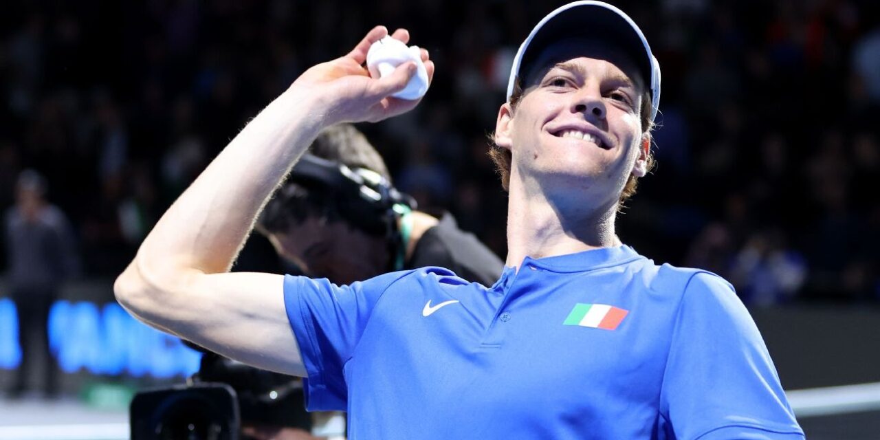Jannick Sinner e Italia alcanzan semifinales de la Copa Davis tras ganar en dobles