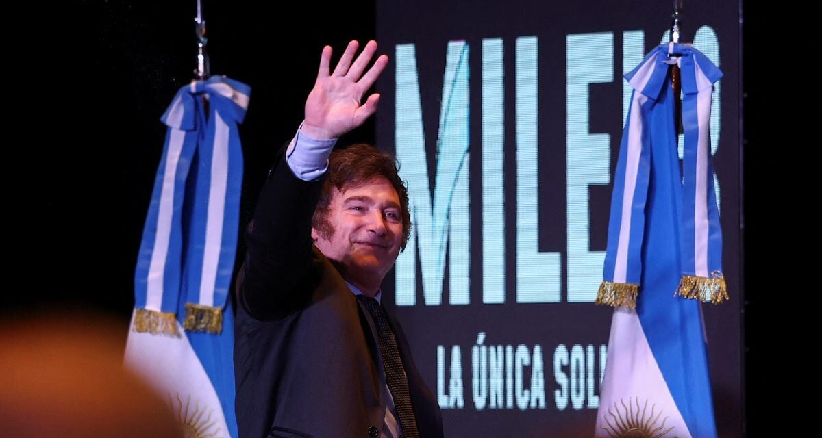 Javier Milei: “Hoy comienza la reconstrucción de Argentina”