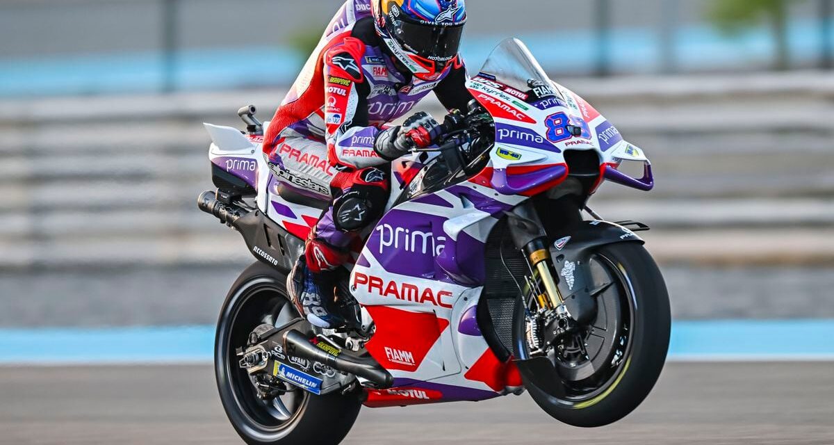 Jorge Martín da el primer golpe en el GP de Qatar |  Motociclismo |  Deportes