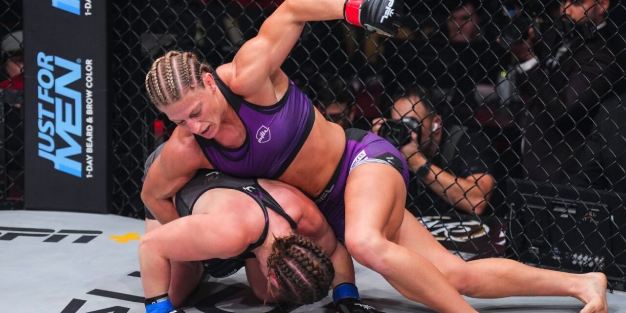 Kayla Harrison domina a Aspen Ladd en pelea de PFL y pide a Cris Cyborg