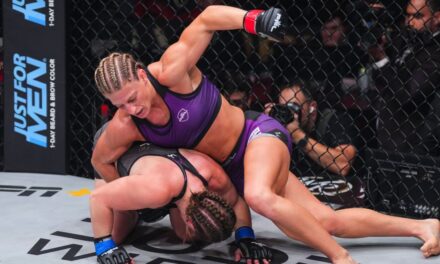 Kayla Harrison domina a Aspen Ladd en pelea de PFL y pide a Cris Cyborg