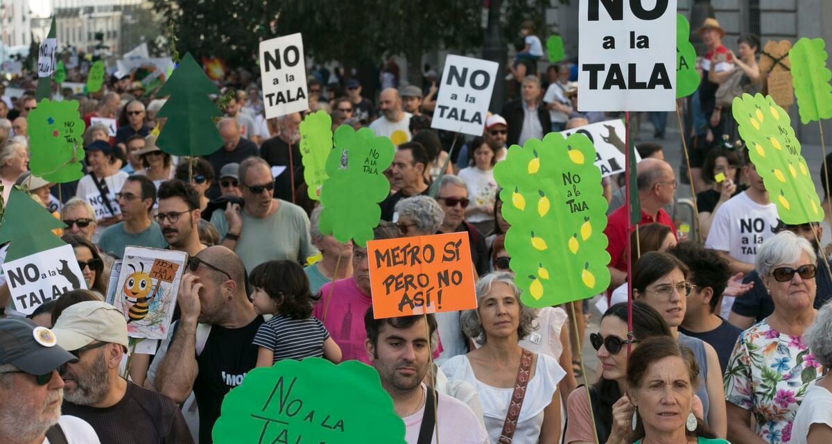 La Comunidad de Madrid autoriza la ampliación de la línea 11 de metro que supondrá la tala de 880 árboles |  Madrid |  España