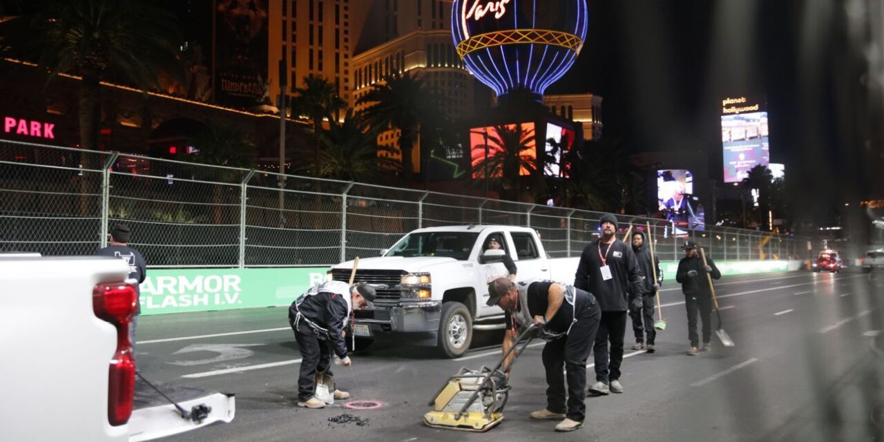 La F1 no se disculpa por el caos en los entrenamientos de Las Vegas: "Sucede"