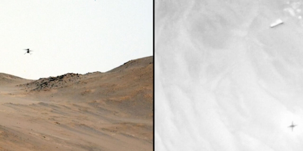 La NASA utiliza dos mundos para probar futuros diseños de helicópteros en Marte
