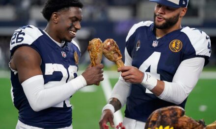 La NFL establece récord de audiencia en el Día de Acción de Gracias