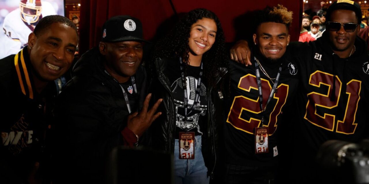 La hija de Sean Taylor continúa el legado de su padre