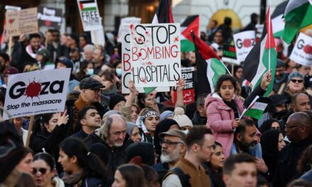 La marcha pro Palestina por la que se desató una tormenta política en Reino Unido
