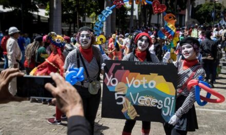 La opulencia circula en forma de campaña política por la disputa con Guyana