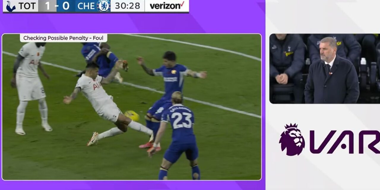 La revisión del VAR: Tottenham vs. Chelsea: cronología del caos