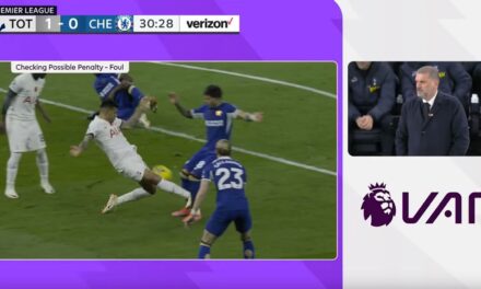 La revisión del VAR: Tottenham vs. Chelsea: cronología del caos