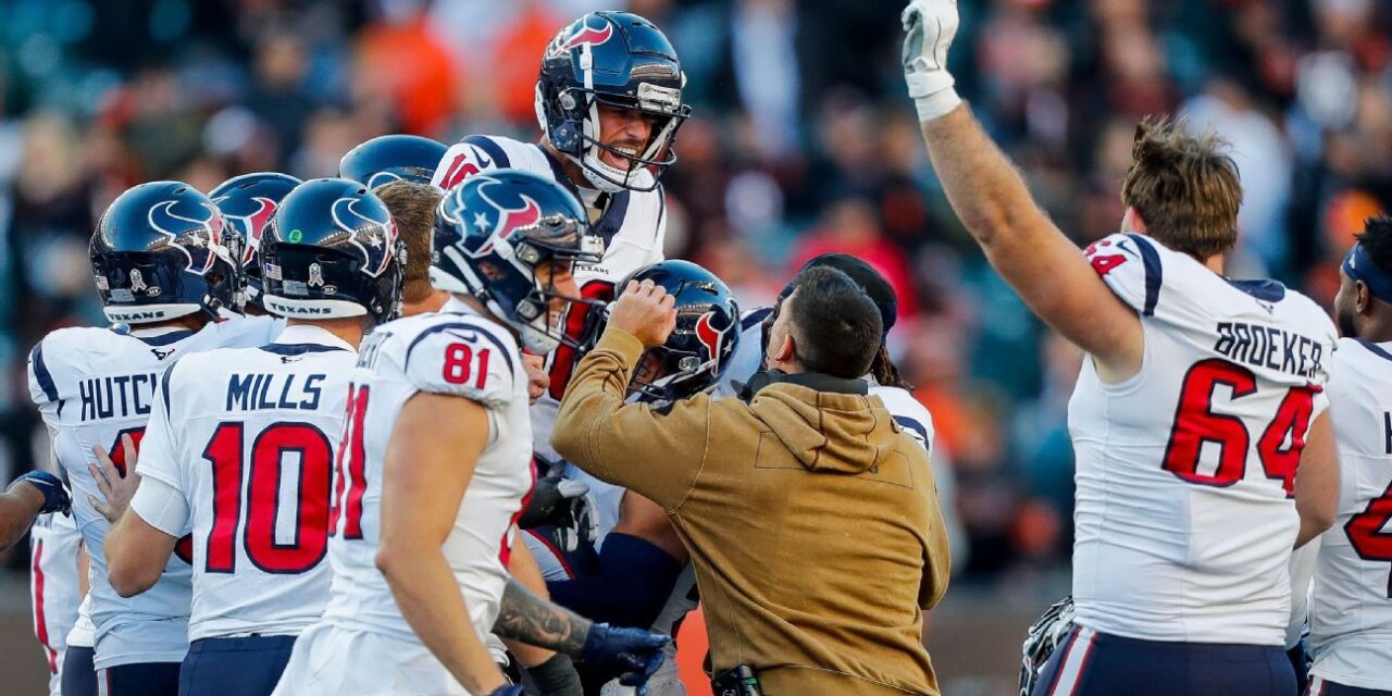 La victoria de los Texans en el último segundo contra los Bengals genera un pago combinado de $ 5,5 millones