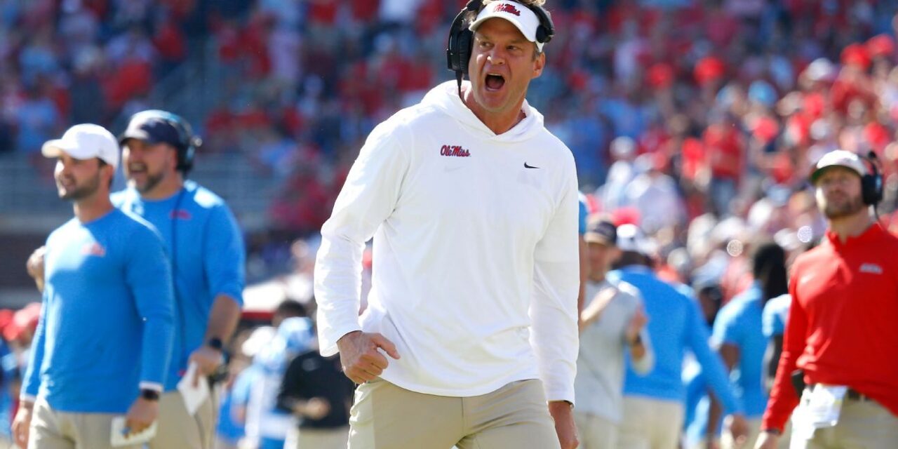 Lane Kiffin y Ole Miss tienen una actitud de "nada que perder" contra Georgia