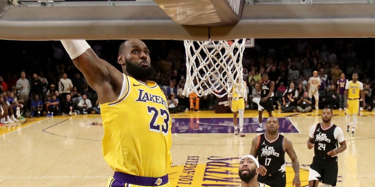 LeBron James 'toma el control' nuevamente mientras los Lakers superan a los Clippers