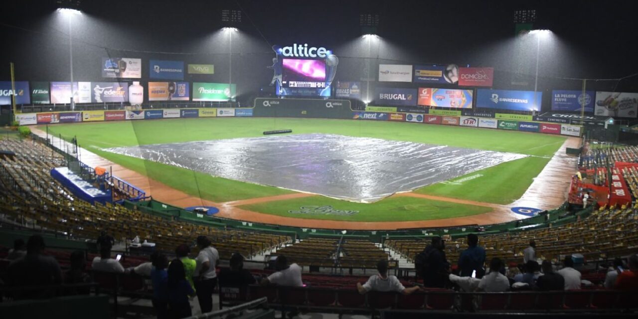 Lluvias que azotan República Dominicana obligan a posponer jornada de LIDOM