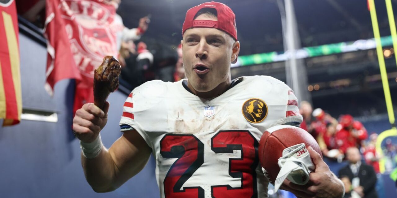 Los 49ers continúan dominando a los Seahawks detrás de Christian McCaffrey