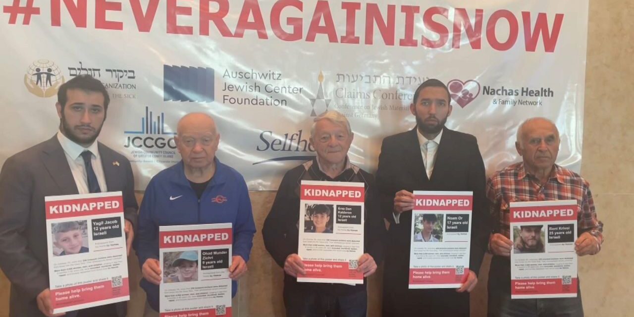 Los supervivientes del Holocausto piden la liberación de los rehenes de Hamás
