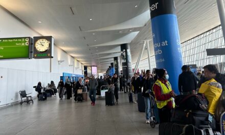 Los viajeros regresan a casa después del feriado de Acción de Gracias