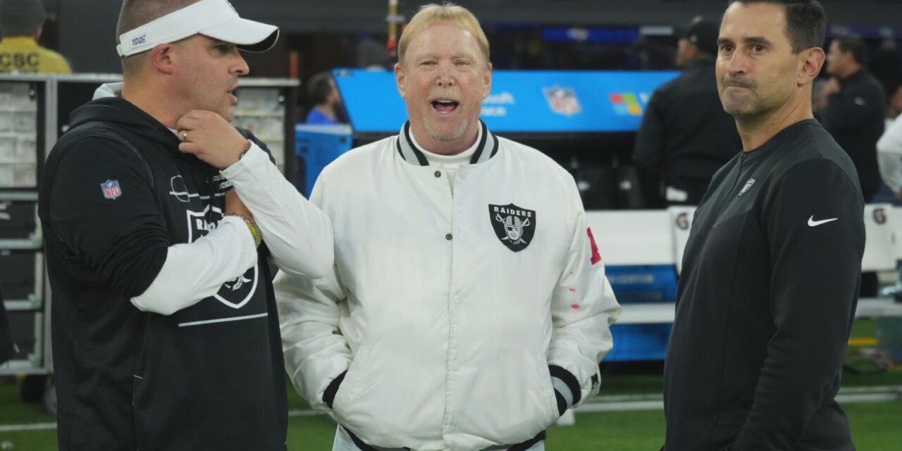 Mark Davis sobre los despidos de Josh Daniel y Dave Ziegler: los Raiders iban en la 'dirección equivocada'