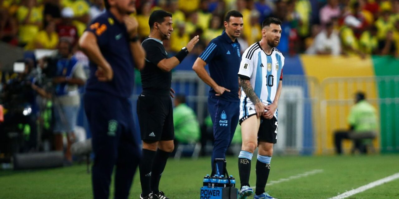 Messi termina 2023 con un problema muscular tras la eliminatoria mundialista