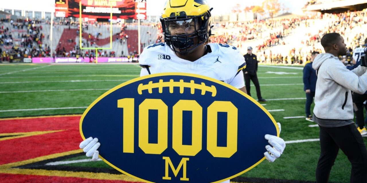 Michigan supera a Maryland y obtiene la victoria número 1.000 del programa