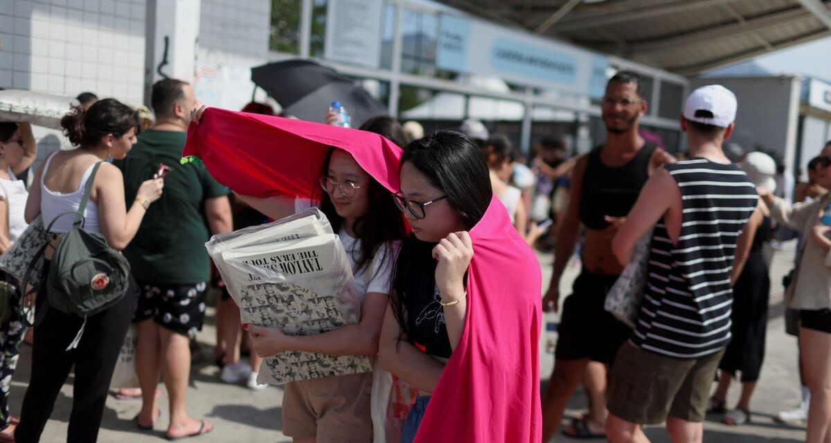 Muere una mujer en el concierto de Taylor Swift de Río de Janeiro debido al calor extremo |  Cultura