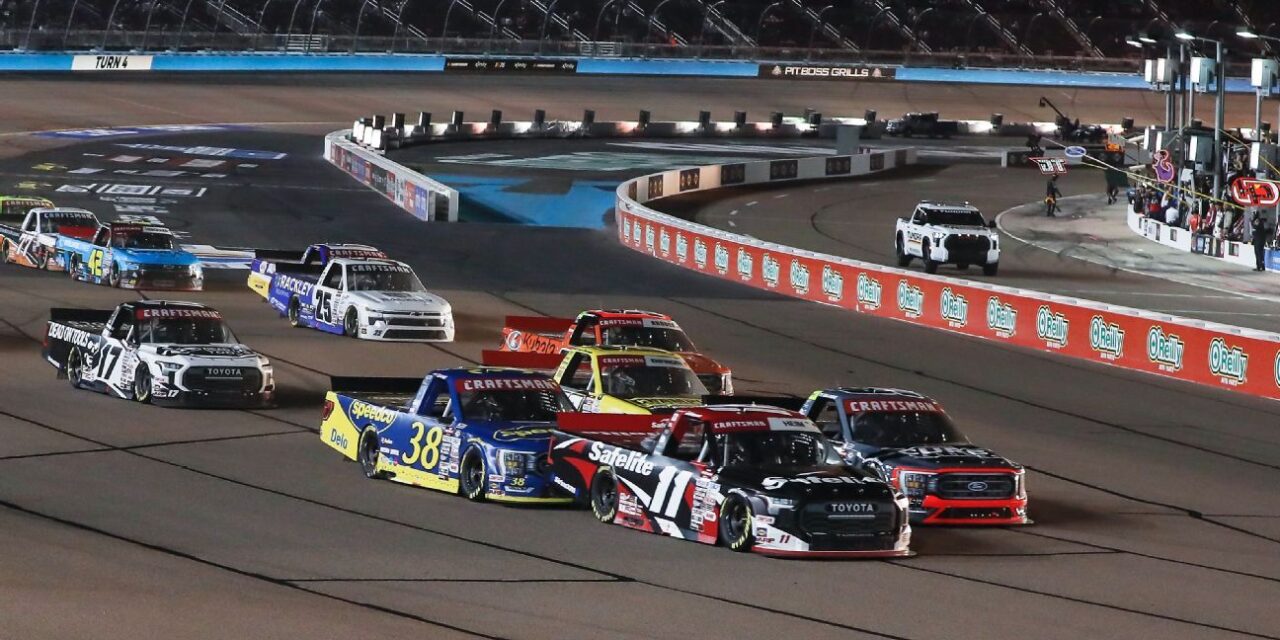 NASCAR corrige el error de diseño de la pista del final de la Serie de Camionetas