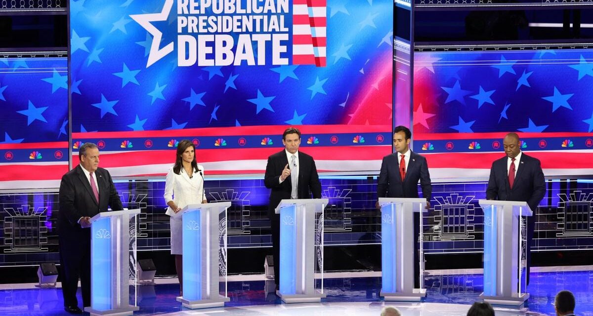 “No eres más que escoria”.  El tercer debate entre los republicanos se calienta incluso sin Trump |  internacional